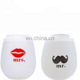 Hot Sale Food Grade Silicone Wine Cup for Outdoor Travel thumbnail-2
