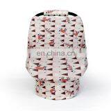 Boy Blue Arrow Universal Car Seat Canopy Breastfeeding Scarf Infinity Baby Nursing Breastfeeding Cover thumbnail-3