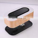 Wireless Charging Side Table Lamp With Portable Speaker