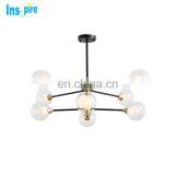 Nordic Glass Ball Shape Chandeliers Pendant Lighting Fixture for Home thumbnail-4