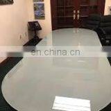 3-19mm Tempered Acid Etched Glass and Silk Screen Printing Table Top thumbnail-2