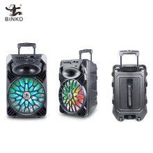 Privated Moulded Portable Trolley Speaker 12'' BK-129 thumbnail-4