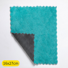 Double Side Water Washing Cloth Without Oil Absorption Cloth 100 Clean Cloth Coral Velvet Kitchen Lazy Cloth thumbnail-5