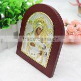 Virgin Mary Of Bethlehem Silver Icon thumbnail-2