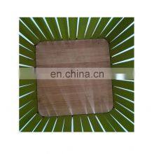 Bamboo Decorative Wastebasket Trash Can Garbage Container Bin thumbnail-5