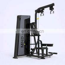 Box Commercial Bodybuilding Strength Training Pin Loaded Machine Low Row MND FH89 Long Pull/ Lat Pulldown Manufacturer