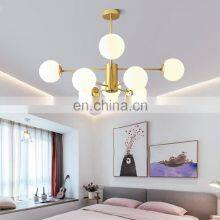 Modern Ceiling Light Glass Decor Chandelier Home Indoor LED Pendant Ceiling Lights thumbnail-4
