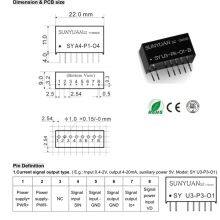 4-20mA to 0-5V Instrumentation and Sensor Signal Transmission Transmitter thumbnail-3