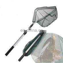 1.5M 1.7M 1.9M 2.1M 2.4M Folded Hand Aluminium Alloy Fishing Landing Net Extending Pole Handle Fishing Net thumbnail-1