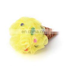 Cleaning Sponge Ice Cream Shaped Beautiful Color Luxury Rich Bubble Body Exfoliating Bath Ball thumbnail-2