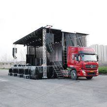 HUAYUAN S455 With Lights and Sound Outdoor Event Podium Concert Stage Truck thumbnail-1