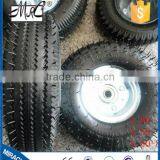 Cheap 2 Wheels Wheelbarrow Small Rubber Wagon Wheel 4.10 / 3.50-4 thumbnail-2