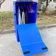 Durable PP Corrugated Plastic Garment Moving Boxes – Custom Clothes Packaging & Storage thumbnail-4