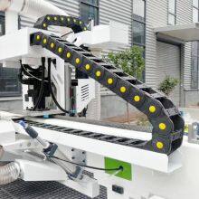 Machine Tool Drag Chain Bridge Plastic Track Carving Nylon Cable Threading Groove Industrial Transmission Cable Drag Chain thumbnail-4