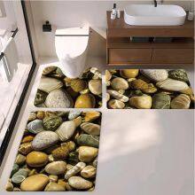 Luxury Wooden Print Anti-Fatigue Mat, Durable PVC Foam, Ergonomic Support for Bath Room thumbnail-5