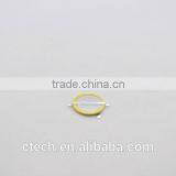 3v CR2016 Button Battery With Solder Tabs /lithium CR2016 Battery With Tabs for Bank Card Password Security System