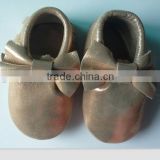 2015 Spring & autumn cool baby leather moccasin shoes