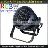 Beam Angle Changeable Led Par Light With Zoom Waterproof IP65 110v-240v