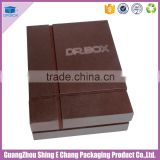 Top grade paper packaging box corrugated wine box with dividers