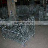 hot sale collapsible wire mesh container