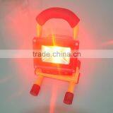 Red/red+blue Flashing Chargeable Portable 11W Lighting 4hours Led Rgb Flood Light