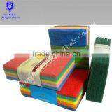 OEM 4''*8''/5''*9''/6''*9'' cleaning scouring pad /colourful fiber                        
                                                Quality Choice