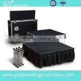 Easy Set up Aluminum Portable Stage Podium for Keyboard/music Insturment Quality Choice thumbnail-3