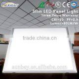 2016 New Ultra Thin Led Light Panel 36W Slim Square Led Panel Light 620*620 Led Ceiling Light CRI80Ra 85LM Flat Panel Lighting