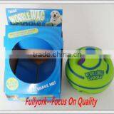 Wobble Wag Giggle Ball As Seen On TV Dog Play Ball Dog Toys With Funny Sounds thumbnail-3