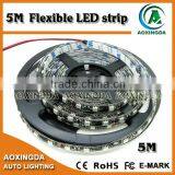 5050 Chip Waterproof Flexible Led Strip 5m/roll Blue Yellow Green Red White