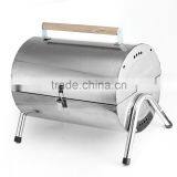 Portable Cylinder Shape Folding Stainless Kebab Grill Barbecue thumbnail-1