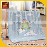 Super Soft Touch Fleece Cheap Knitted Crochet Animal Toy Printed Baby Blanket/soft Microfiber Fabric Baby Heated Blanket thumbnail-1