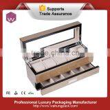 High Quality Luxury Special Design Wood Watch Display Box thumbnail-3