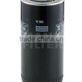 Stainless Steel Mann W962 Air Compressor Oil Filter Screw Air Compressor Spare Parts