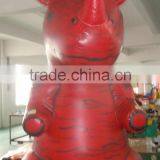20ft High Giant Inflatable Rhino Advertising Mascot for Sale thumbnail-3