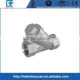 CF8M Y-Type Filter Strainer with Removable Filter