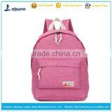 High Quality Fashionable School Leisure Canvas Backpack Bags for Primary School and Teens