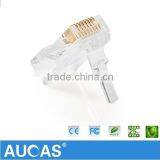 High Quality Cat5e Cat6 Cat7 RJ45 Connector For Stranded Solid Network Cable 8P8C Gold Plated RJ45 thumbnail-3
