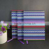 Fashion Color Stripe Canvas Write Note Book thumbnail-1
