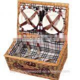 2015 hot sale wicker picnic basket with reasonable price,please feel free to buy