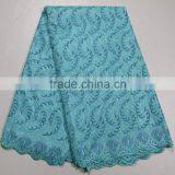 2015 New Swiss Voile Lace for Woman Heavy Embroidery Design Fashion Lace for Evening Dress thumbnail-5