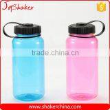 1 Liter BPA Free Plastic Wide Mouth Sport Water Bottle Wholesale thumbnail-1