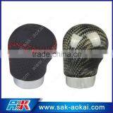 Red Stitched Gear Shift Knobs Leather Knobs thumbnail-3