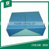 BEST PRICE RECYCLABLE CORRUGATED CUSTOM COLOR BOX