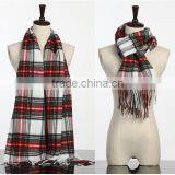 High Quality Tartan Winter Fashion Cashmere Men scarf