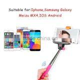 Selfie Stick Bluetooth for Iphone5s 6 Camera Samsung Pau de Selfie Palo Selfie Extendable Bluetooth Monopod Selfie Stick thumbnail-1