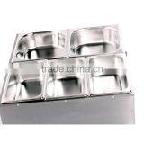 Kitchen Equipment Table-Top Stainless Steel Electric Buffet Food Warmer Bain Marie for Restaurant. thumbnail-2