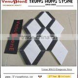 Polished Black and White Marble Mosaic With Special Design thumbnail-2