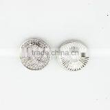 Custom Snap Buttons White Ribbon Crystal Snap On Interchangeable Snap Jewelry thumbnail-1