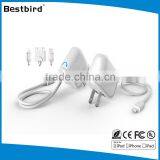 HLT Micro Usb Smile Face Light Led Battery Charger Wall Charger thumbnail-4